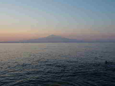 Etna at Dusk August 2007